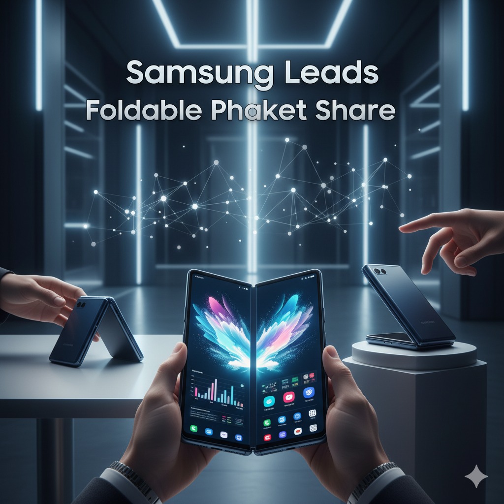 Samsung Leads Foldable Phone Market Share