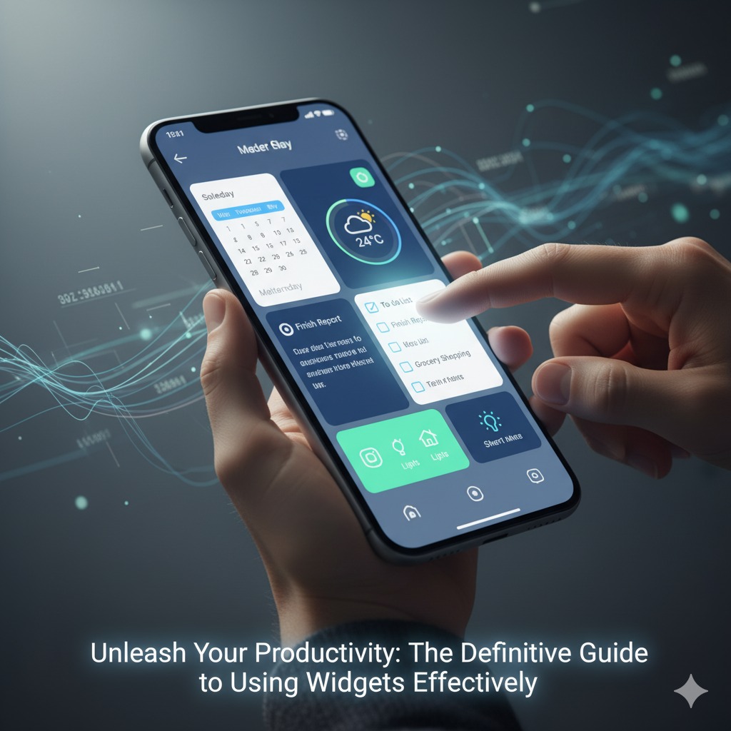 How to Use Widgets Effectively