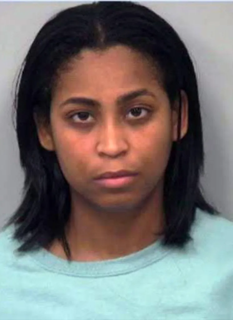 Mugshot for Deja Coleman, 29, who was charged with murder after her infant son died in a hot car.