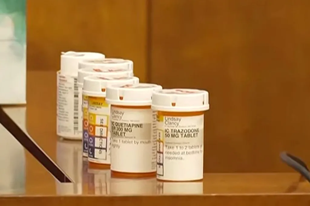 meds Lindsay Clancy was prescribed
