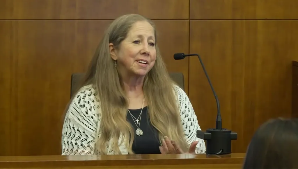 Stephanie Williams testifies during day 8 of the trial.