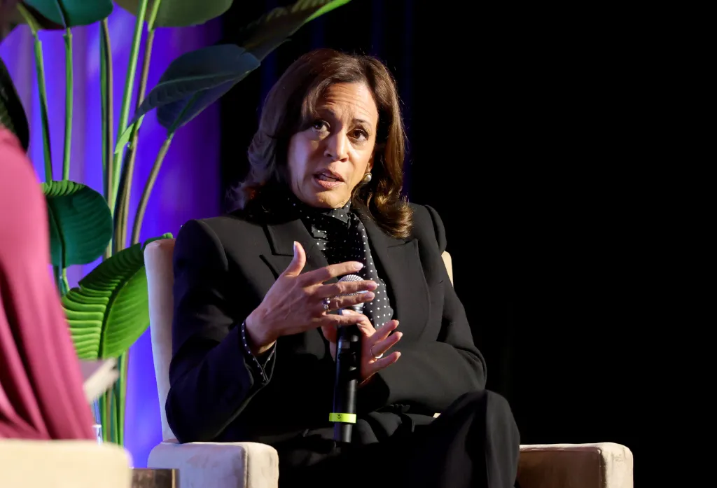 Kamala Harris attends the Public Counsel Awards Dinner.
